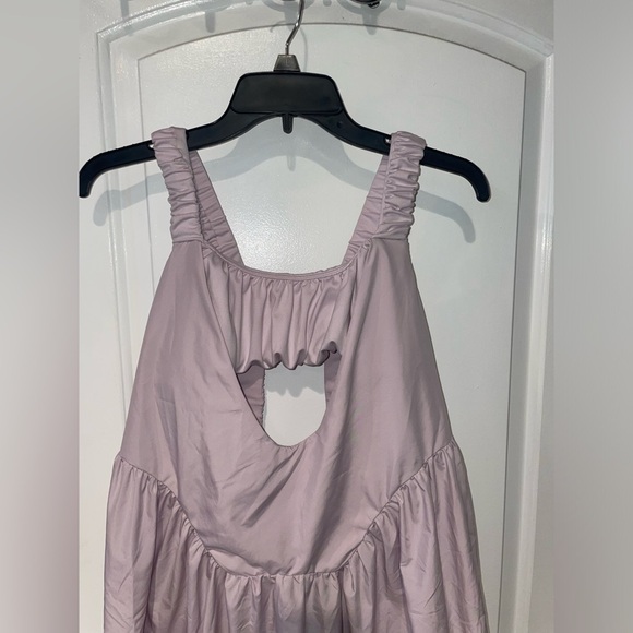 Free People One Two Punch Set Tennis Dress Lavender Fog 💜 Medium ✨ Rare - Picture 12 of 14